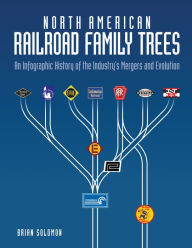 Title: North American Railroad Family Trees: An Infographic History of the Industry's Mergers and Evolution (PagePerfect NOOK Book), Author: Brian Solomon