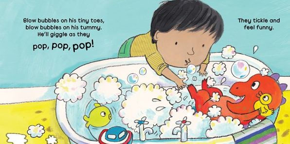 How to Bathe Your Little Dinosaur