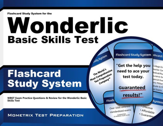 Flashcard Study System For The Wonderlic Basic Skills Test