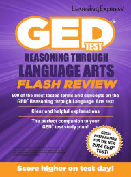 Title: GED Test RLA Flash Review, Author: LearningExpress