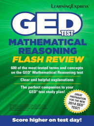 Title: GED Test Mathematics Flash Review, Author: LearningExpress