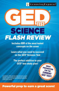Title: GED Test Science Flash Review, Author: LearningExpress