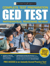 Title: GED Test Mathematical Reasoning Review, Author: LearningExpress