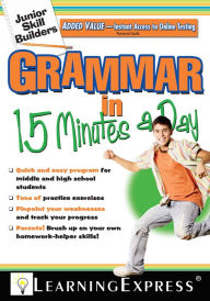Title: Junior Skill Builders: Grammar in 15 Minutes a Day, Author: LearningExpress