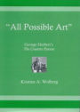 'All Possible Art': George Herbert's The Country Parson