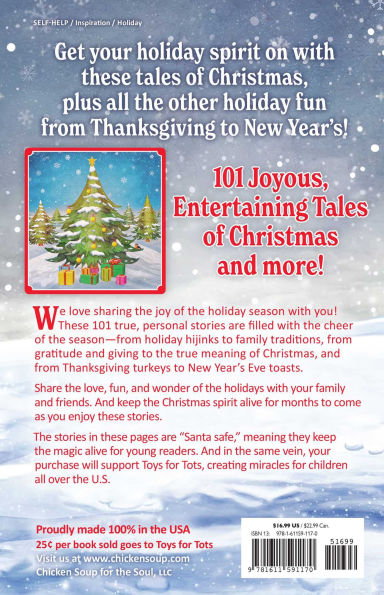 Chicken Soup for the Soul: Tales of Christmas: 101 Stories of Holiday Joy, Love and Gratitude