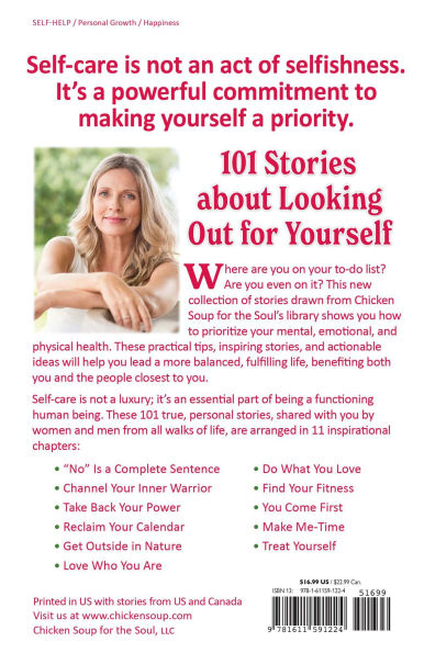 Chicken Soup for the Soul: Self-Care Isn't Selfish: 101 Stories about Looking Out Yourself
