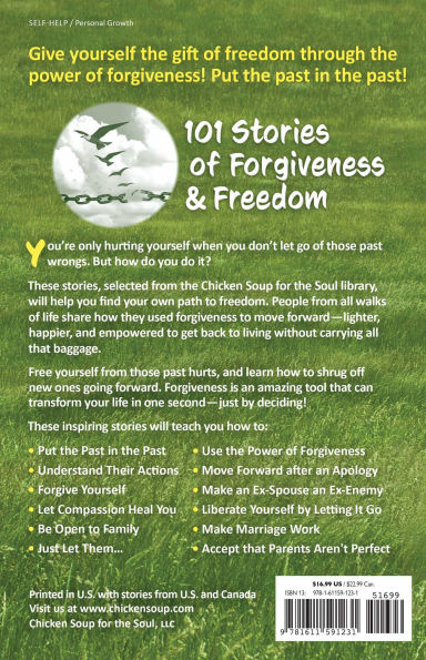 Chicken Soup for the Soul: Let It Go: 101 Stories of Forgiveness & Freedom