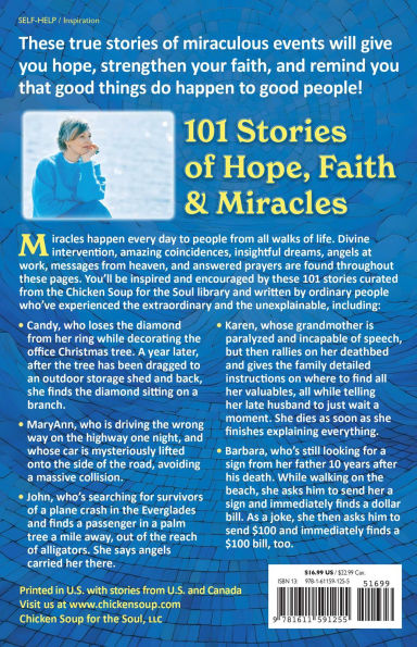 Chicken Soup for the Soul: Hope, Faith & Miracles: 101 Awe-Inspiring Stories