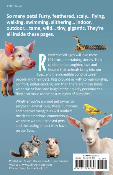 Chicken Soup for the Soul: Pets, Pets: 101 Entertaining Stories