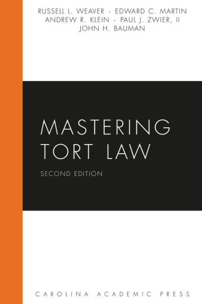 Mastering Tort Law / Edition 2