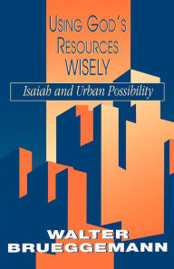 Title: Using God's Resources Wisely: Isaiah and Urban Possibility, Author: Walter Brueggemann