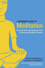 Title: A Beginner's Guide to Meditation: Practical Advice and Inspiration from Contemporary Buddhist Teachers, Author: Rod Meade Sperry