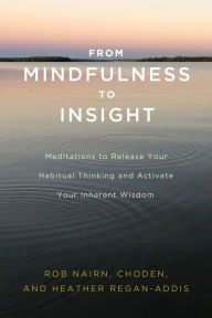 Title: From Mindfulness to Insight: Meditations to Release Your Habitual Thinking and Activate Your Inherent Wisdom, Author: Rob Nairn