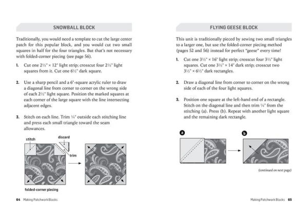 How to Make a Quilt: Learn Basic Sewing Techniques for Creating Patchwork Quilts and Projects. A Storey BASICS® Title