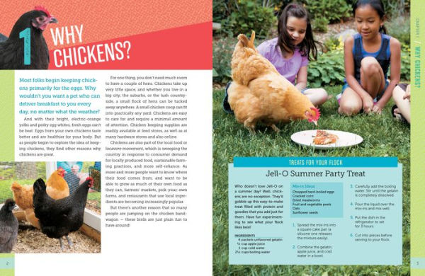 A Kid's Guide to Keeping Chickens: Best Breeds, Creating a Home, Care and Handling, Outdoor Fun, Crafts and Treats