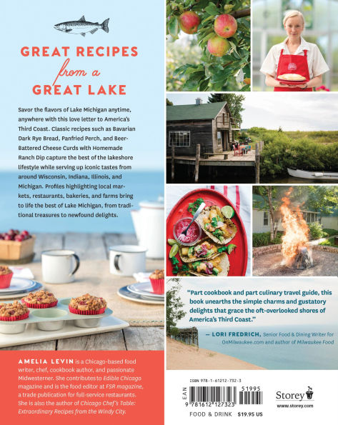 The Lake Michigan Cottage Cookbook: Door County Cherry Pie, Sheboygan Bratwurst, Traverse City Trout, and 115 More Regional Favorites