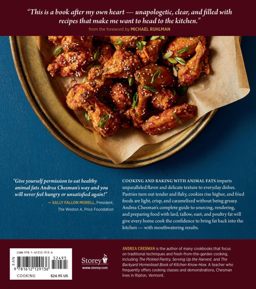 The Fat Kitchen: How to Render, Cure & Cook with Lard, Tallow Poultry