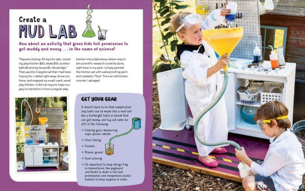 Backyard Adventure: Get Messy, Wet, Build Cool Things, and Have Tons of Wild Fun! 51 Free-Play Activities