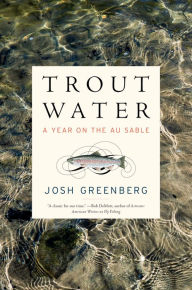 Online books to download pdf Trout Water: A Year on the Au Sable by Josh Greenberg 9781612199016