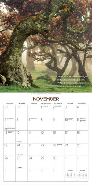 2023 Witches' Woods Wall Calendar by Gladstone Media | Barnes & Noble®