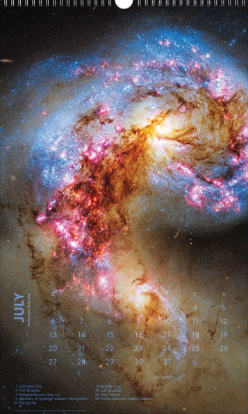 2025 Deep Space Big Picture Calendar