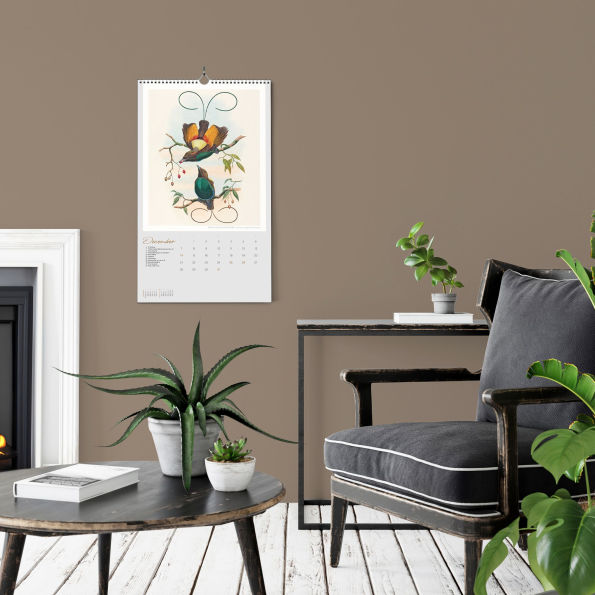 2025 Gould's Exotic Birds Big Picture Calendar