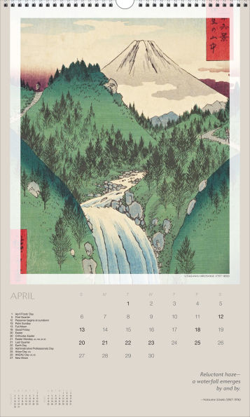 2025 Haiku Big Picture Calendar