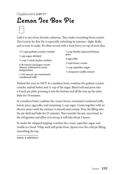 Copykat.com's Dining Out At Home Cookbook 2: More Recipes for the Most Delicious Dishes from America's Most Popular Restaurants