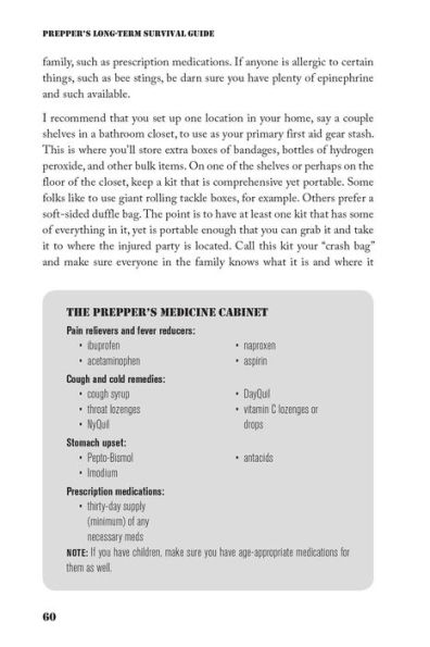 Prepper's Long-Term Survival Guide: Food, Shelter, Security, Off-the-Grid Power and More Life-Saving Strategies for Self-Sufficient Living