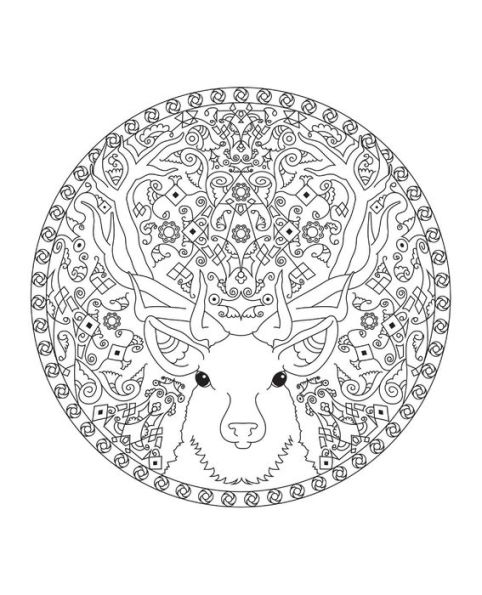 Coloring Animal Mandalas