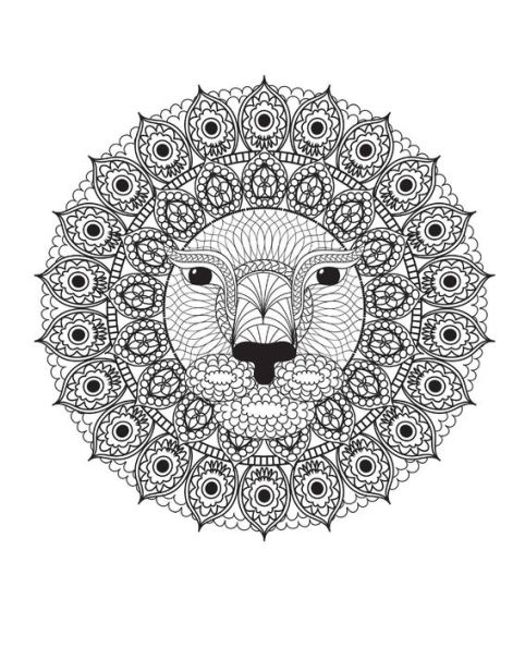 Coloring Animal Mandalas