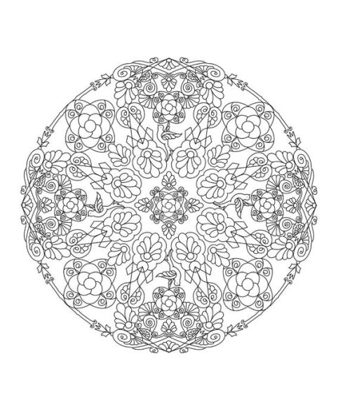 Coloring Animal Mandalas