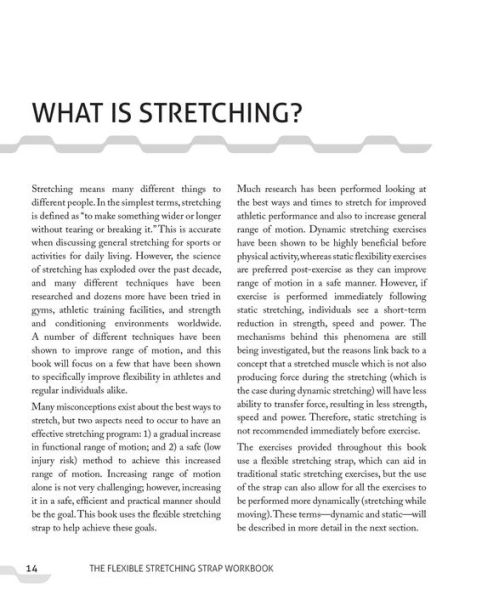 The Flexible Stretching Strap Workbook: Step-by-Step Techniques for Maximizing Your Range of Motion and Flexibility