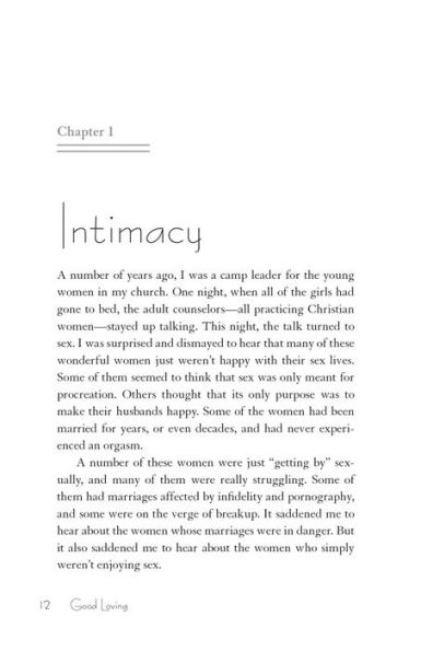 Good Loving: How Christian Couples Can Discover Sexual Intimacy, Pleasure and Fulfillment