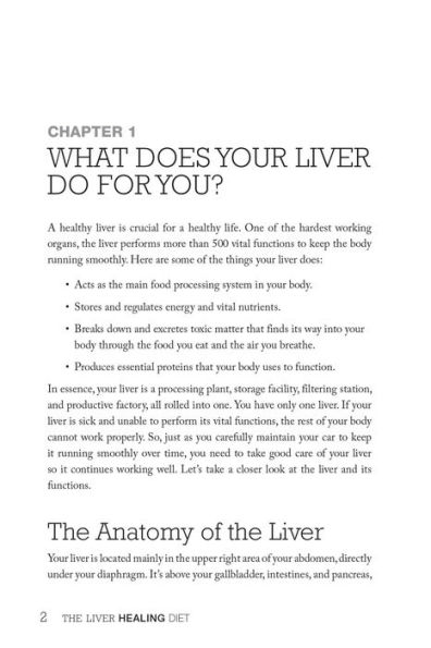 The Liver Healing Diet: The MD's Nutritional Plan to Eliminate Toxins, Reverse Fatty Liver Disease and Promote Good Health