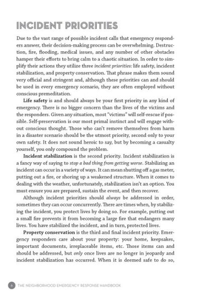 The Neighborhood Emergency Response Handbook: Your Life-Saving Plan for Personal and Community Preparedness