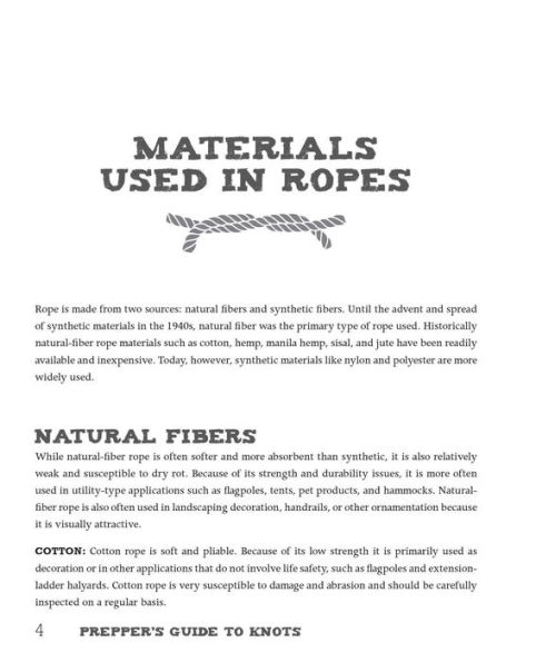 Prepper's Guide to Knots: The 100 Most Useful Tying Techniques for Surviving any Disaster