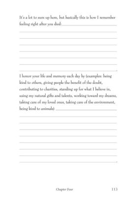 Forever in My Heart: A Grief Journal
