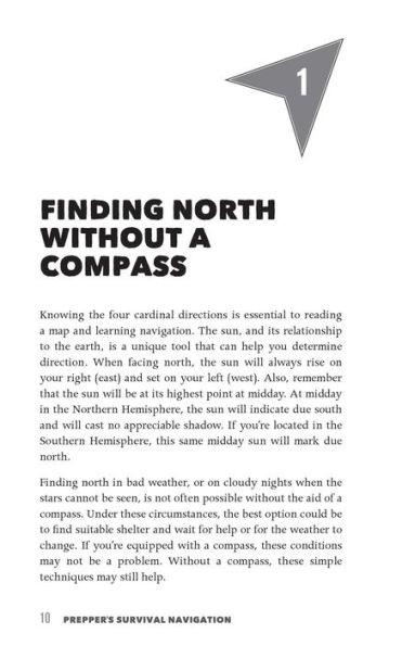 Prepper's Survival Navigation: Find Your Way with Map and Compass as well as Stars, Mountains, Rivers and other Wilderness Signs