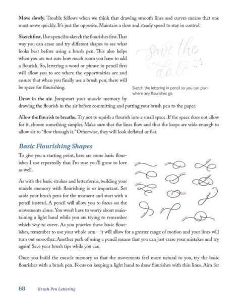 Brush Pen Lettering - (hand-lettering & Calligraphy Practice) By Grace Song  (paperback) : Target