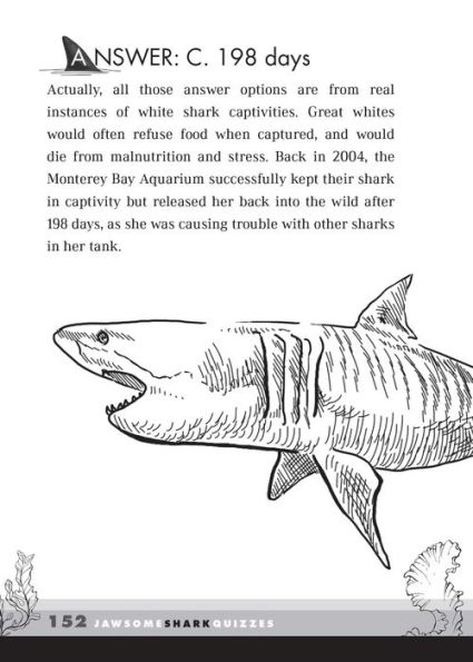 Jawsome Shark Quizzes: Test Your Knowledge of Shark Types, Behaviors, Attacks, Legends and Other Trivia