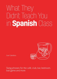 Title: What They Didn't Teach You in Spanish Class: Slang Phrases for the Café, Club, Bar, Bedroom, Ball Game and More, Author: Juan Caballero