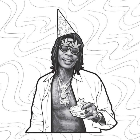 Wiz Khalifa's Weed Farm Coloring Book