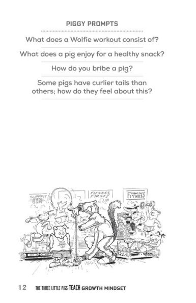 The Three Little Pigs Teach Growth Mindset: Hands-On Activities and Open-Ended Questions For Developing Grit, Adaptability Creative Thinking K-5 Classrooms