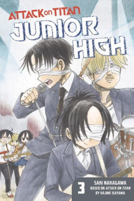 Attack On Titan Junior High 3 By Hajime Isayama Saki