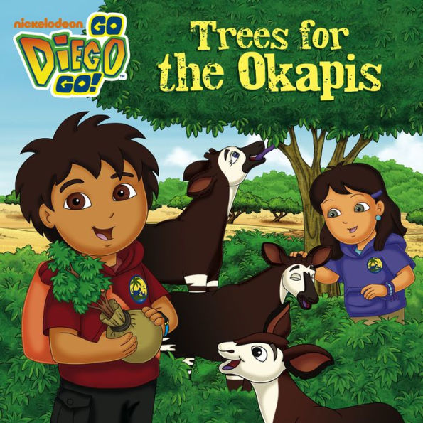 Trees for the Okapis (Go, Diego, Go! Series) (Little Green Books Series)