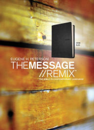 Title: The Message//Remix (Leather-Look, Black), Author: Eugene H. Peterson