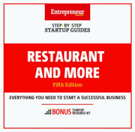 Title: Restaurant and More: Step-By-Step Startup Guide, Author: Entrepreneur Media Inc.