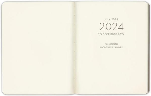 2024 Blush Large Monthly Planner